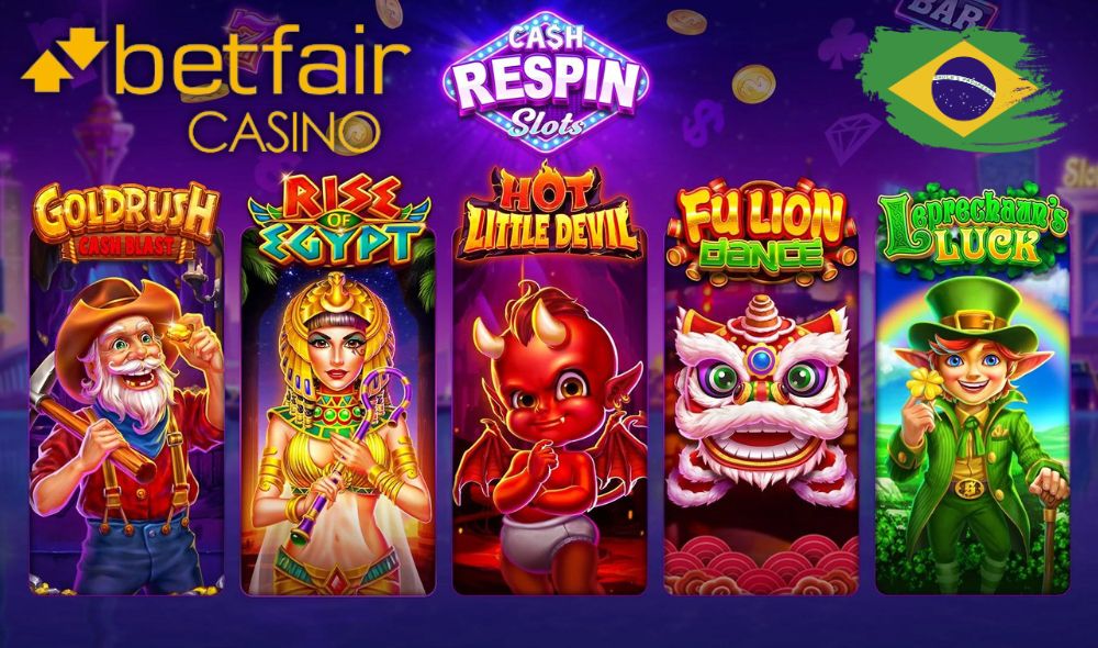 Slots aplicativo Betfair